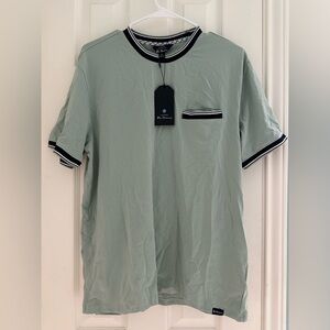 NWT Ben Sherman Short-Sleeve Welt Pocket Ringer Tee size Medium